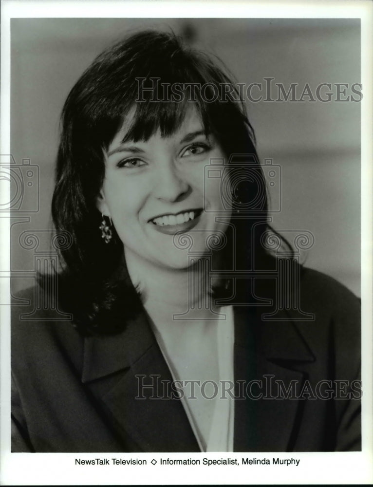 Undated Press Photo Melinda Murphy, an information specialist - cvp35122- Historic Images