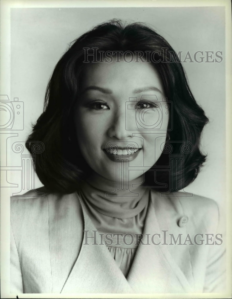 1986 Press Photo Connie Chung Anchor 1986 - cvp35169- Historic Images