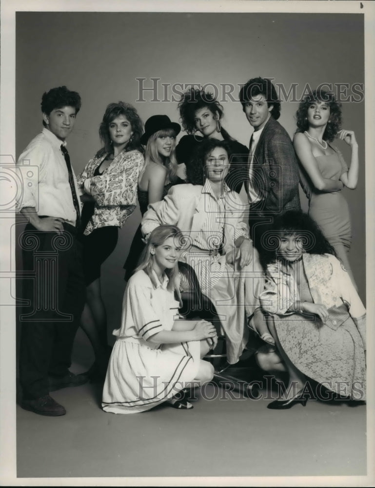 1988 Press Photo Nightingales Reed rudy Susan Walters Britta Phillips Chelsea- Historic Images
