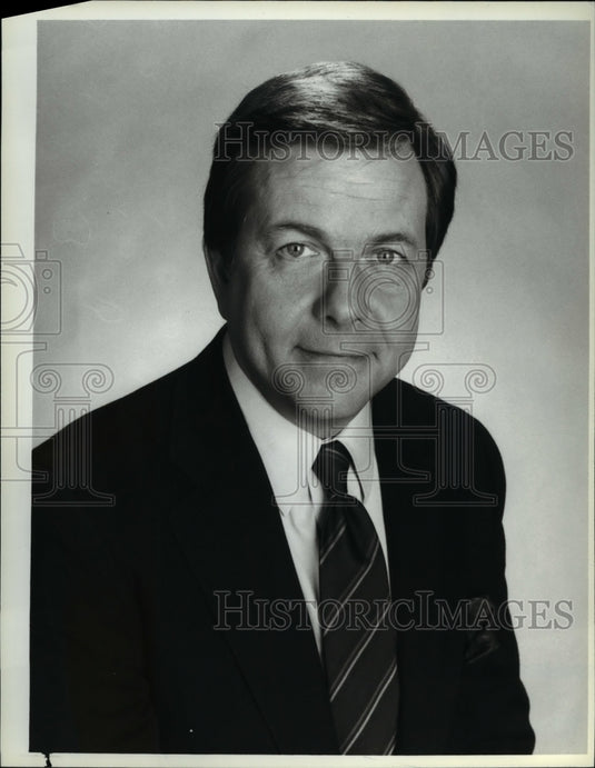 1986 Press Photo Bob Jamieson "Before Hours" NBC TV - cvp35250- Historic Images