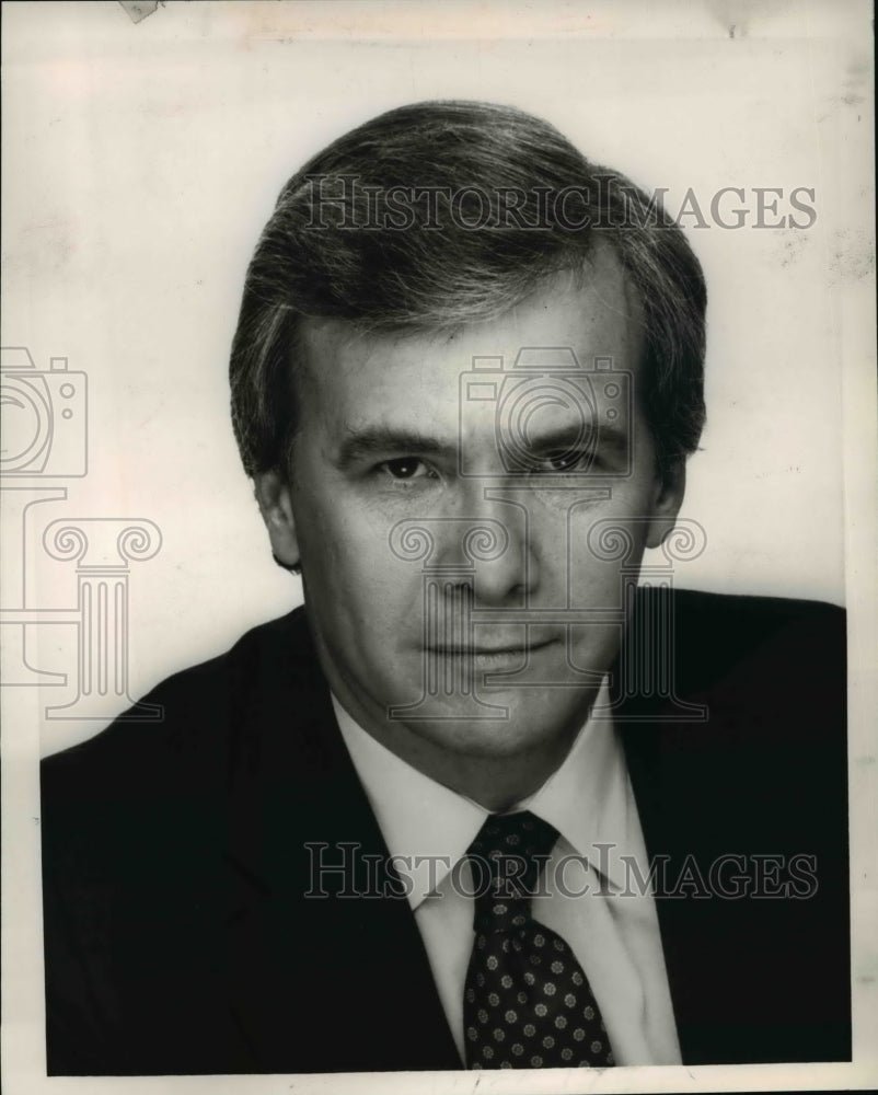 1988 Press Photo Tom Brokav Anchor NBC News - cvp35272- Historic Images