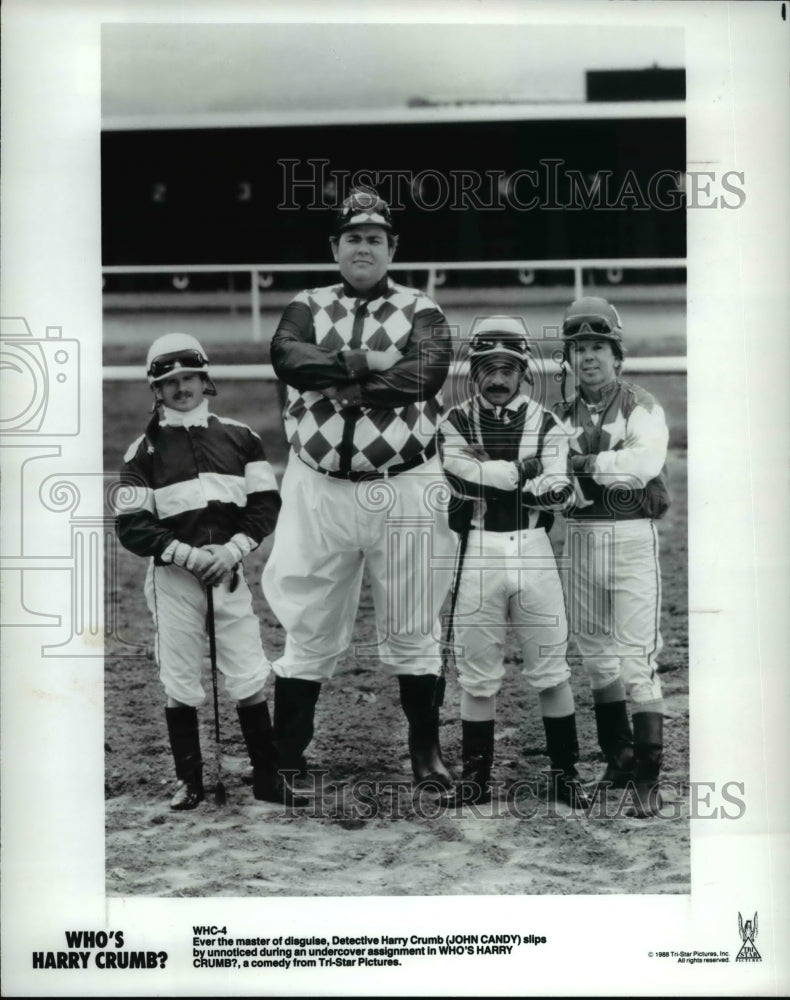 1989 Press Photo John Candy In Who's harry Crumb - cvp35424- Historic Images