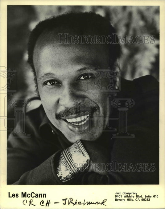1985 Press Photo Les McCann - cvp35497- Historic Images