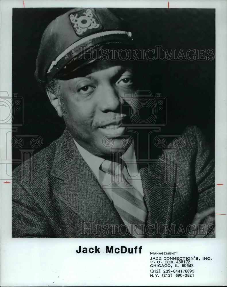1986 Press Photo Jack McDuff - cvp35515- Historic Images