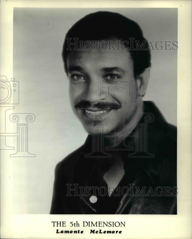 Undated Press Photo Lamonte McLemore in The 5th Dimension - cvp35567- Historic Images