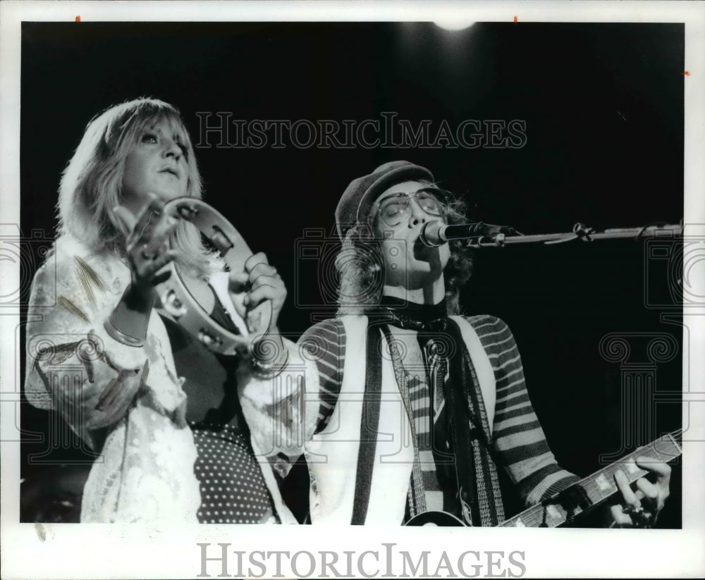 1978 Press Photo Christine McVie and Bob Welch - cvp35608- Historic Images