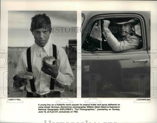 Press Photo William Albert Allard on The Photographers - cvp35654- Historic Images