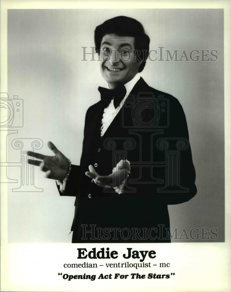 1983 Press Photo Eddie Jaye in &quot;Opening Act For The Stars&quot; - cvp35804- Historic Images