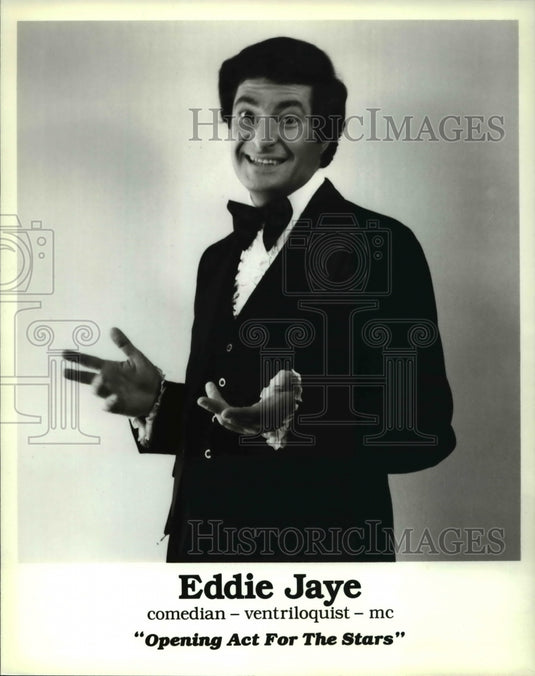 1983 Press Photo Eddie Jaye in "Opening Act For The Stars" - cvp35804- Historic Images