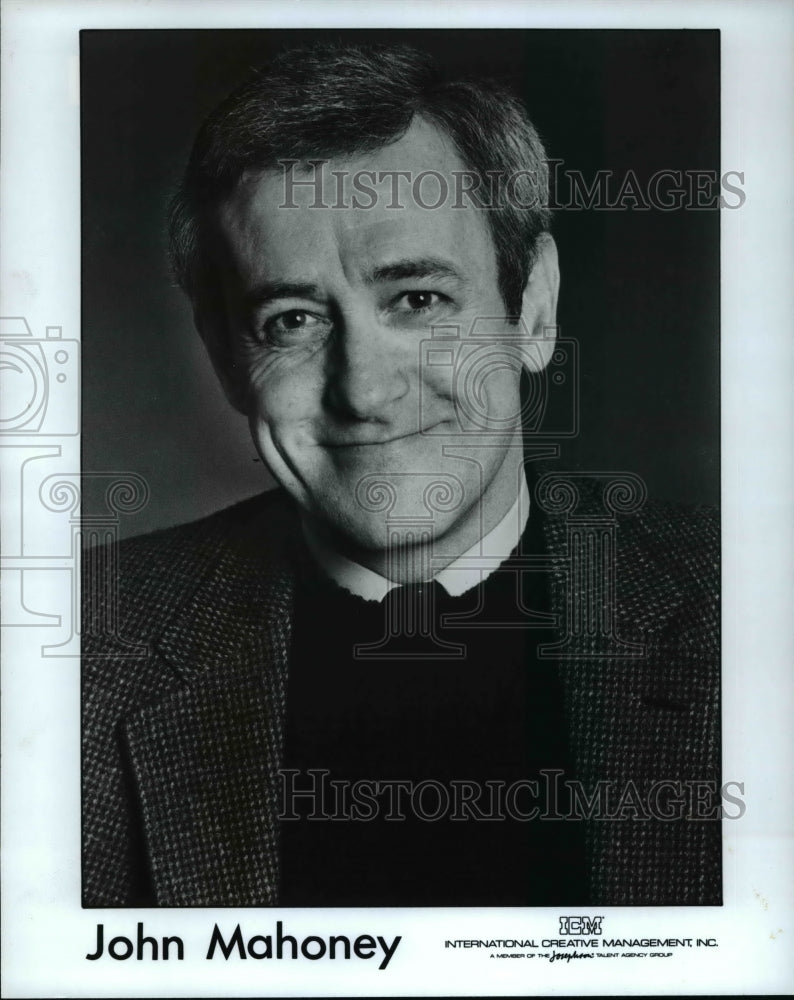 1989 Press Photo John Mahoney Britsh Acotr - cvp35942- Historic Images