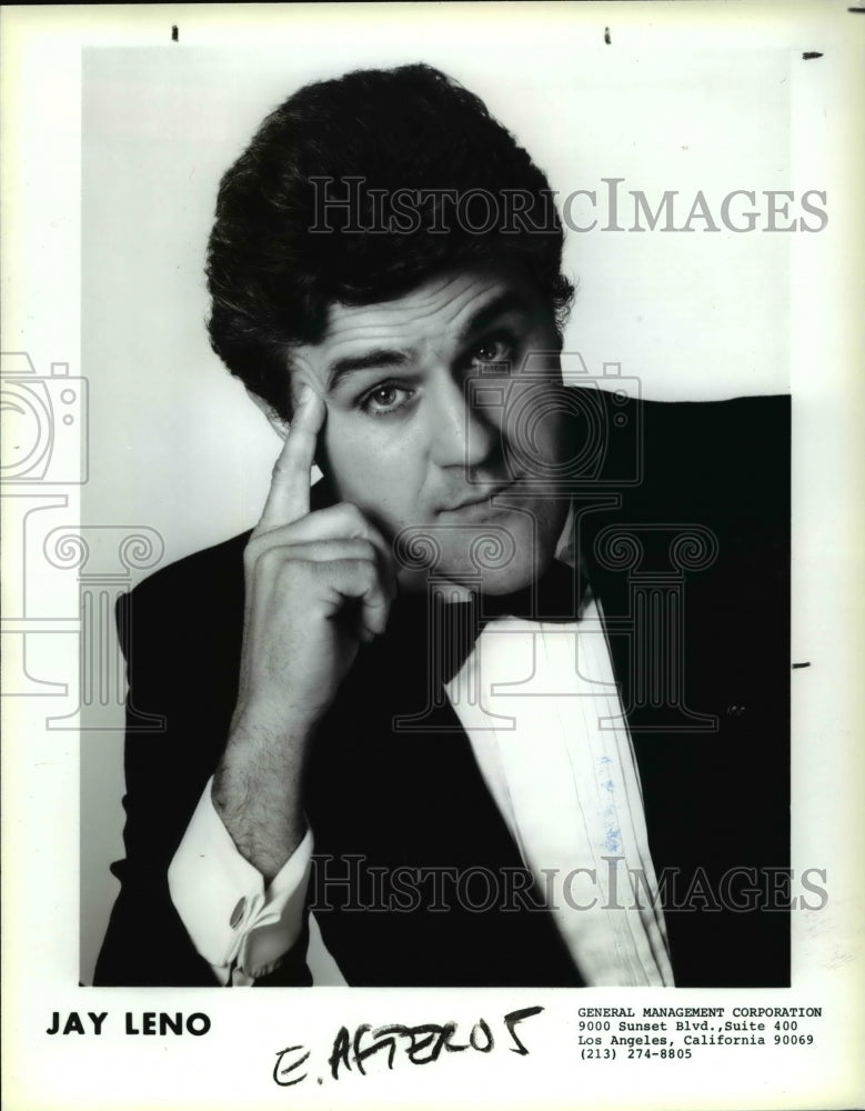 1988 Press Photo Jay Leno - cvp35991- Historic Images