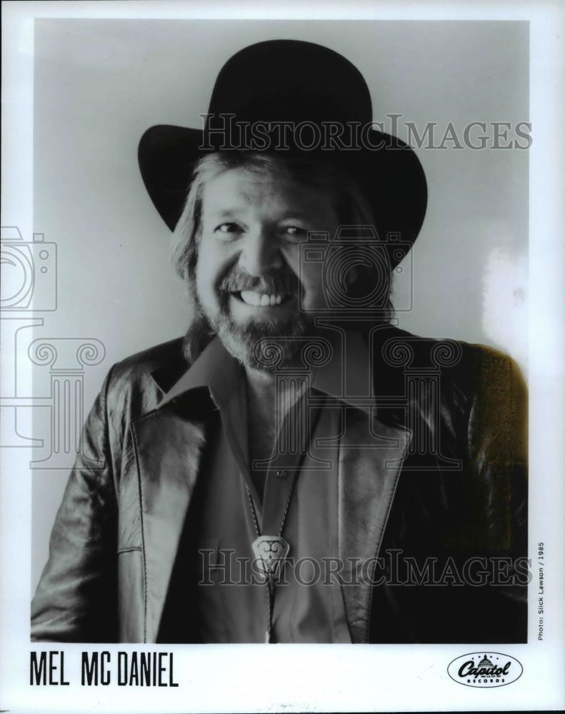 1986 Press Photo Mel McDaniel American Country Music Singer Songwriter Musician- Historic Images