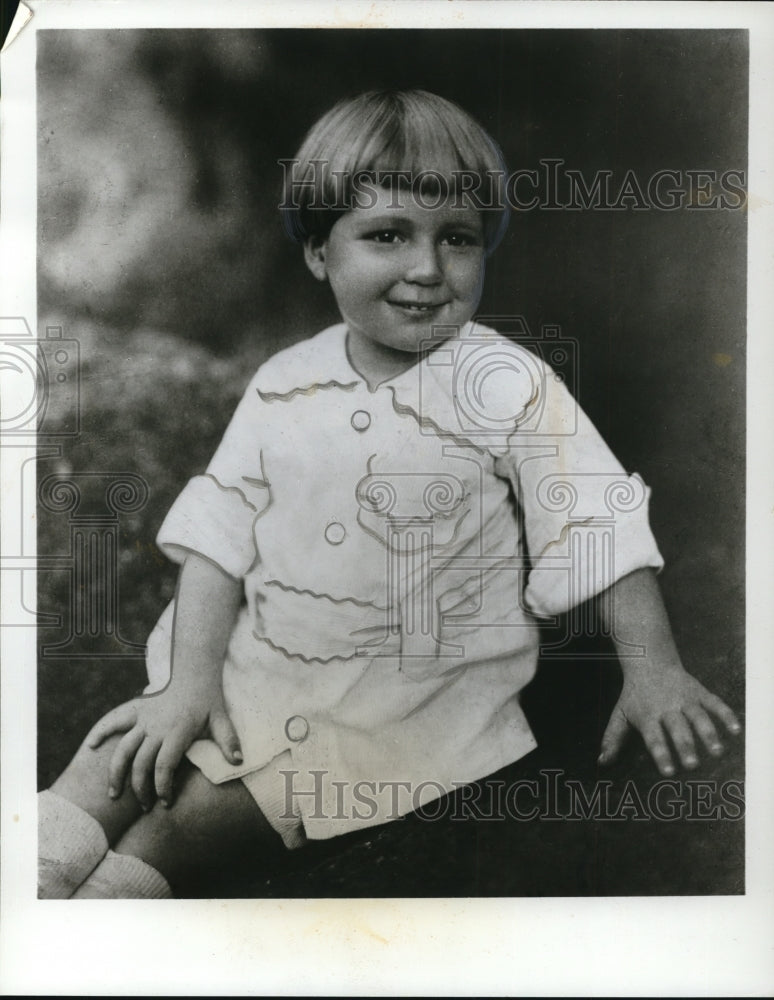 Undated Press Photo Garry More American Actor and TV Host as a child - cvp36084- Historic Images