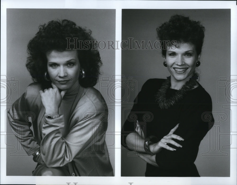 Undated Press Photo Janine Turner in The New Mike Hammer - cvp36246- Historic Images