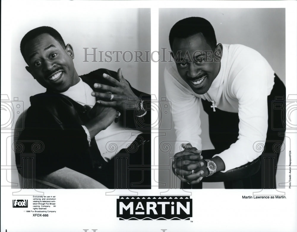 Press Photo Martin Lawrence stars in Fox's Martin - cvp36266- Historic Images
