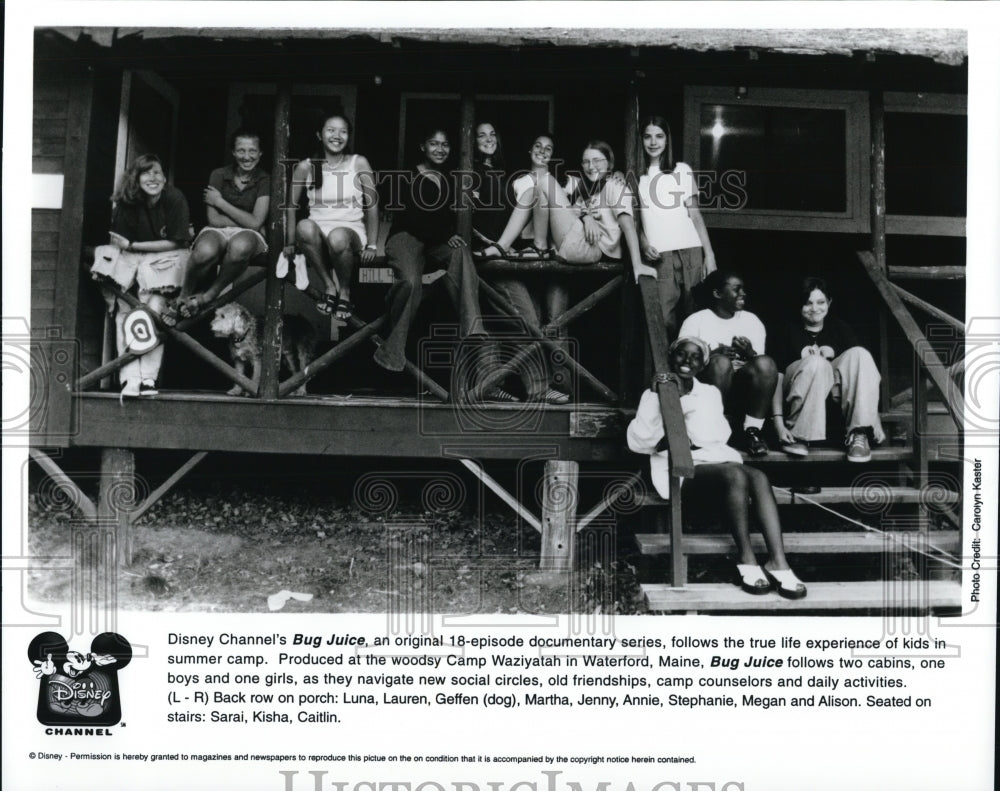 Undated Press Photo Luna Lauren Martha Jenny Annie Stephanie Megan and Allison- Historic Images