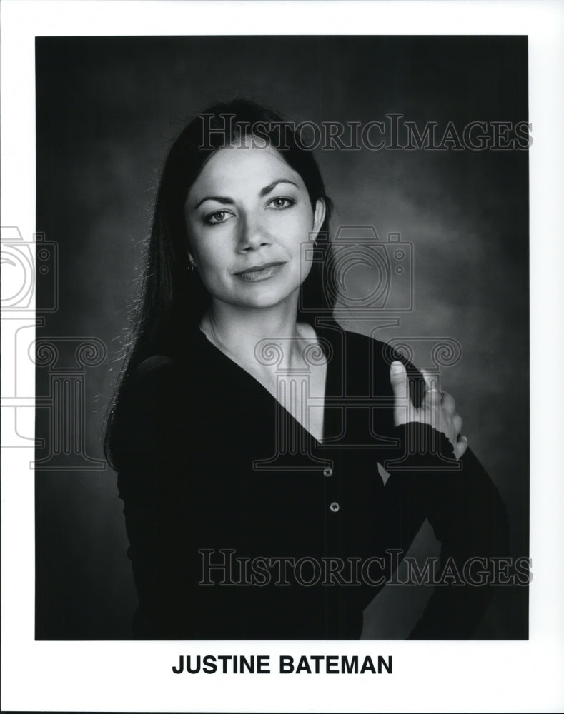 Press Photo Justine Bateman stars as Sarah Stretten in Men Behaving Badly- Historic Images