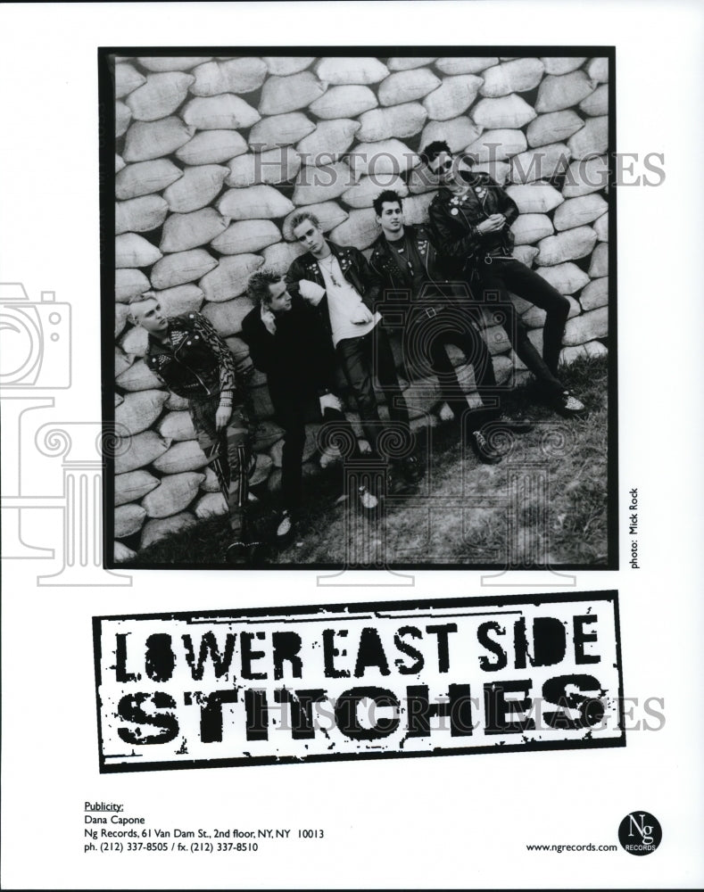 Press Photo Lower East Side Stitches - cvp37401- Historic Images