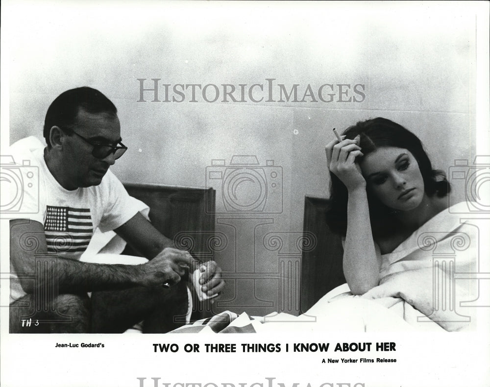 1989 Press Photo Jean Luc Godard Two Or Three Things I know About Her- Historic Images