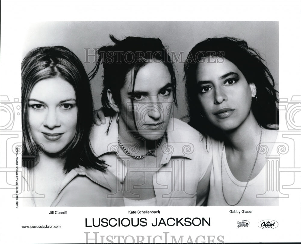 Undated Press Photo Luscious Jackson Jill Cunniff Kate Schellenback Gabby Glaser- Historic Images