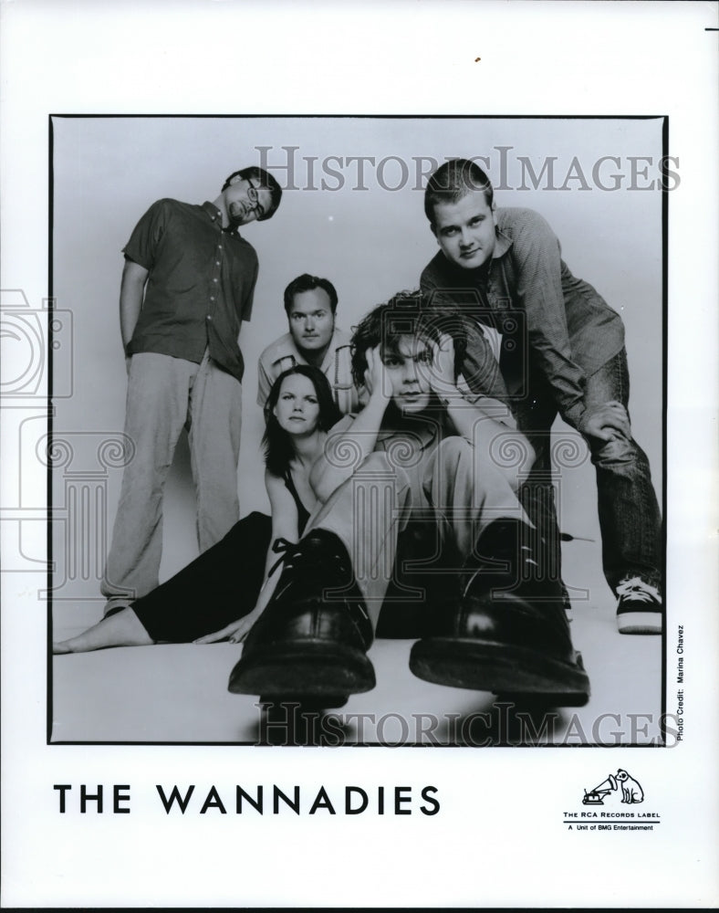 Undated Press Photo Musical group &quot;The WAnnadies&quot; - cvp38034- Historic Images