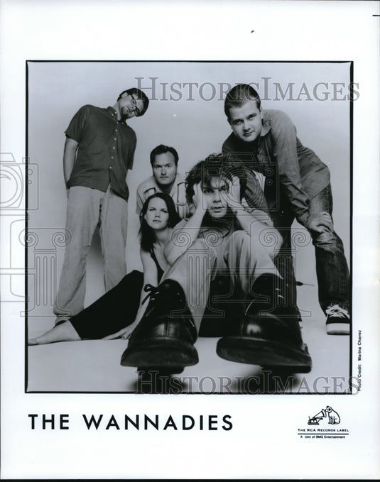 Undated Press Photo Musical group "The WAnnadies" - cvp38034- Historic Images