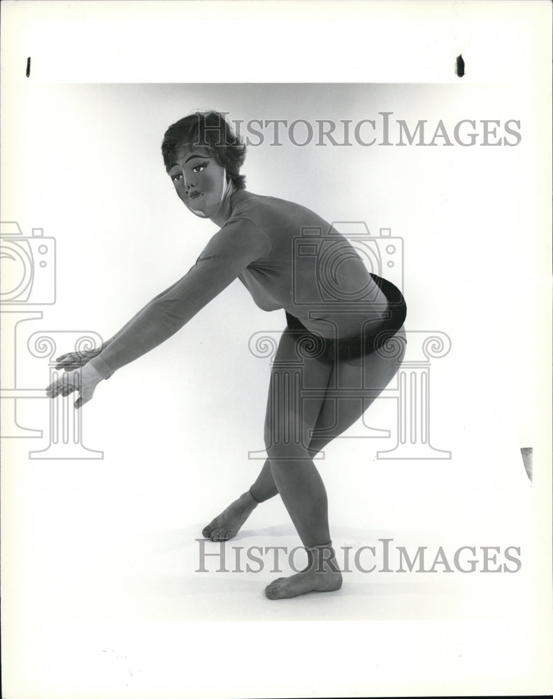 1982 Press Photo Jeannette Leentvaar Dancer - cvp38301- Historic Images
