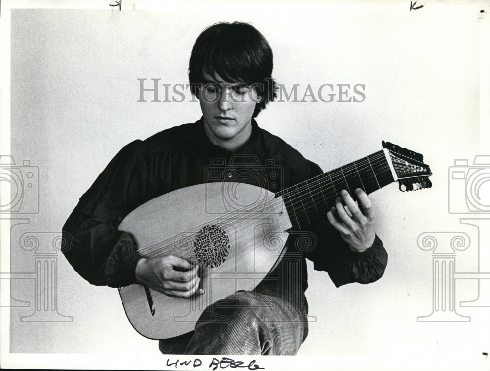1983 Press Photo Musician Jakob Lindberg - cvp38382- Historic Images