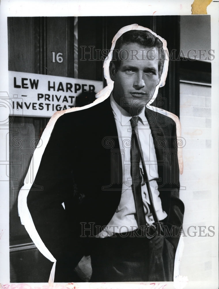 Press Photo Paul Newman in The CBS Thirsday night movies-Harper - cvp38540- Historic Images