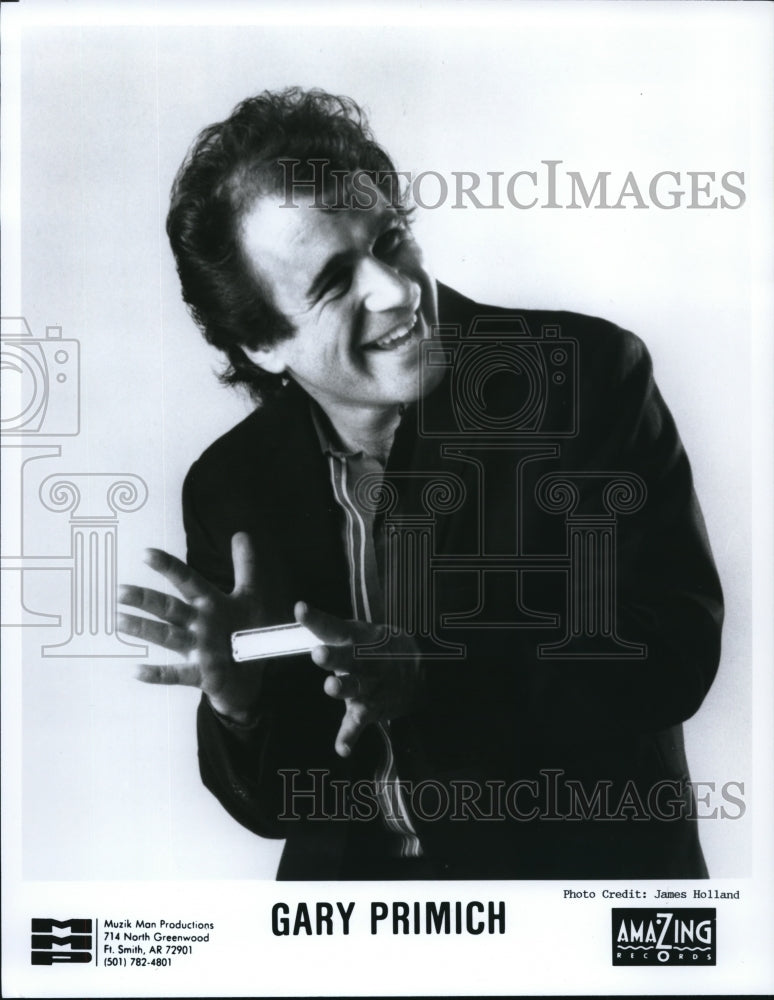 Undated Press Photo Gary Primich Music Artist - cvp38695- Historic Images