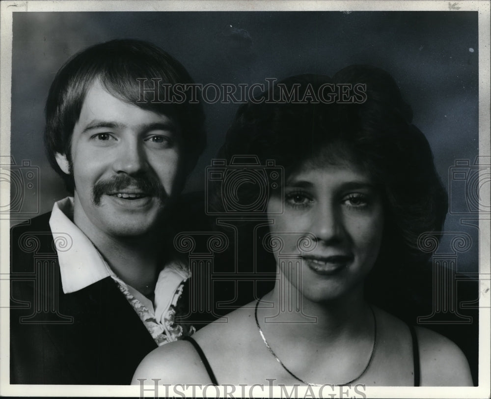 1983 Press Photo Bruce Walker and Gina Kiss-Walker of The Two Of Us - cvp38812- Historic Images