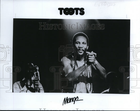 1985 Press Photo Toots Mango - cvp38831- Historic Images