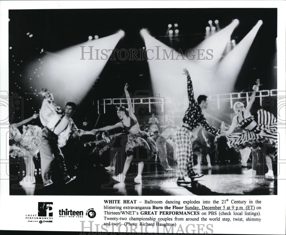 Undated Press Photo White Heat in Burn the Floor - cvp39034- Historic Images
