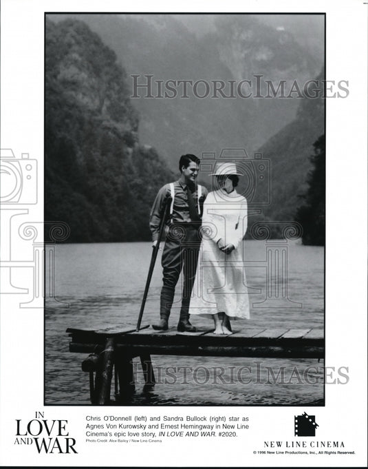 Press Photo New Line Cinema presents In Love and War with Chris O'Donnell and- Historic Images
