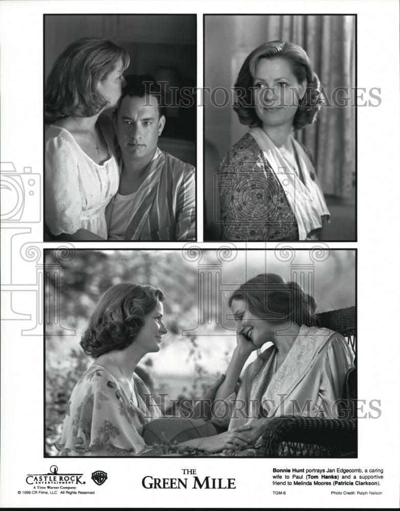 1988 Press Photo Bonnie Hunt &amp; Tom Hanks on The Green Mile - cvp39291- Historic Images