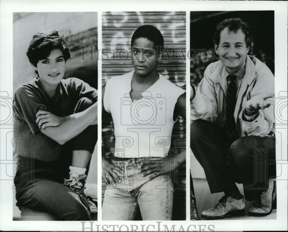 1988 Press Photo Mariska Hargitay &amp; Blair Underwood in Downtown - cvp39674- Historic Images