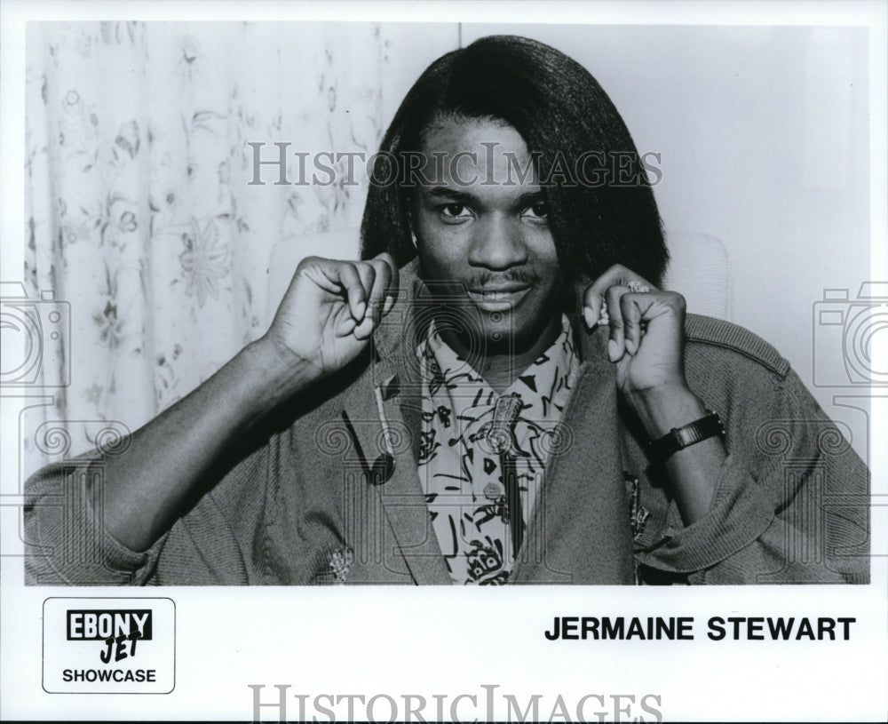 Undated Press Photo Singer Jermaine Stewart - cvp39785- Historic Images