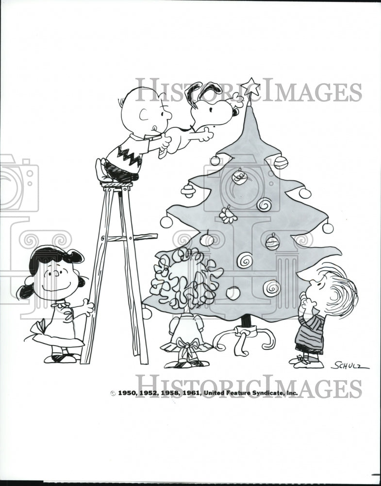 1988 Press Photo A Charlie Brown Christmas - cvp39970- Historic Images