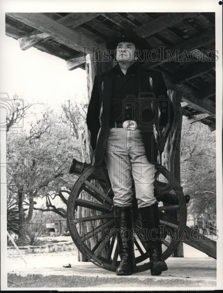 1982 Press Photo Johnny Cash's Cowboy Heroes - cvp40027- Historic Images