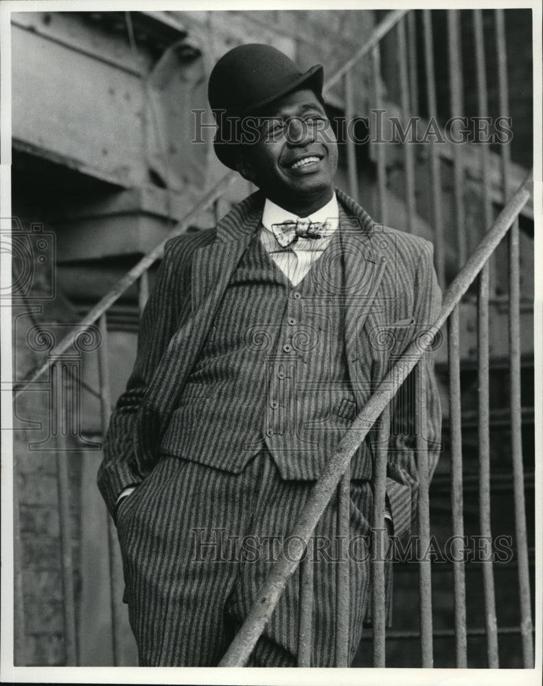 1984 Press Photo Ben Vereen in Ellis Island - cvp40051- Historic Images