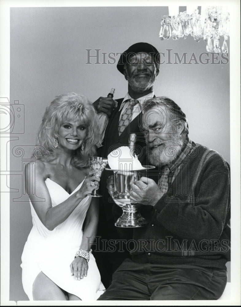 1986 Press Photo Stars of NBC&#39;s Easy Street - cvp40319- Historic Images