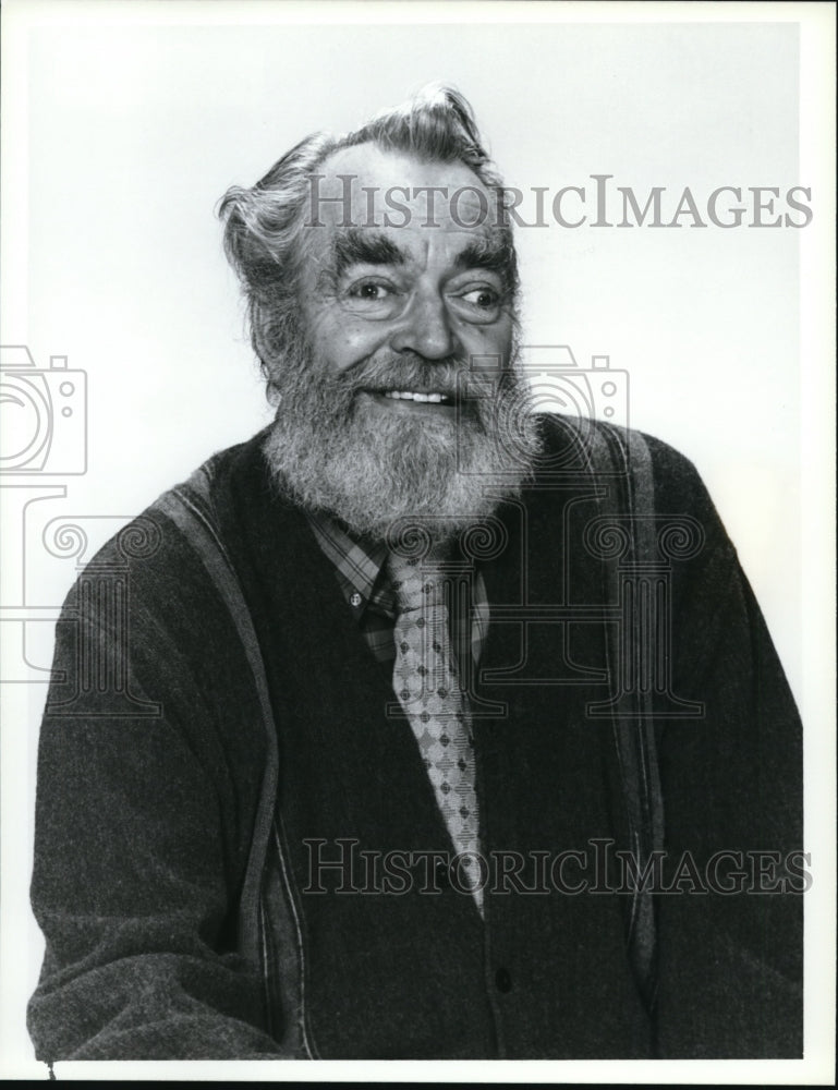 1986 Press Photo Jack Elam stars on Easy Street - cvp40323- Historic Images