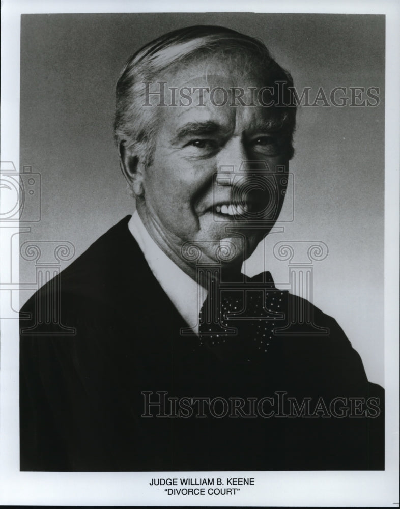 Undated Press Photo Judge William B. Keene - cvp40337- Historic Images