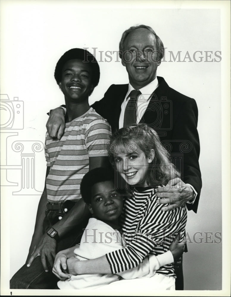 1982 Press Photo Gary Coleman &amp; Todd Bridges in Diff&#39;rent Strokes - cvp40358- Historic Images
