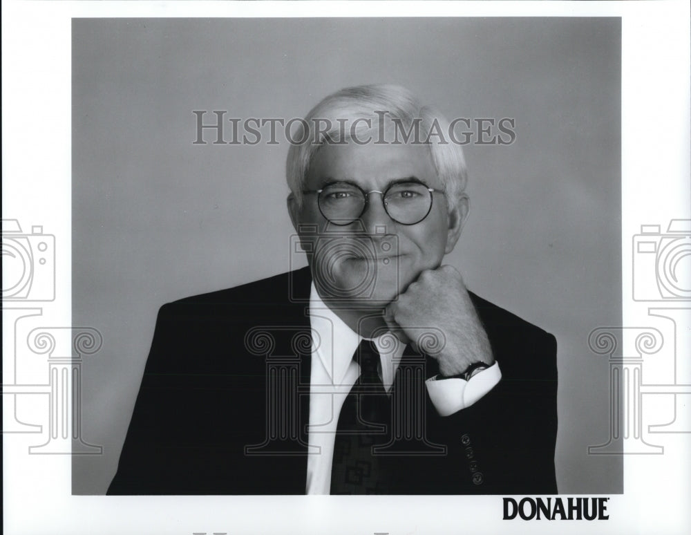 Undated Press Photo TV host Donahue - cvp40406- Historic Images