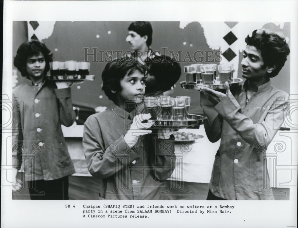 1989 Press Photo Shafiq Syed in Salaam Bombay! - cvp40435- Historic Images