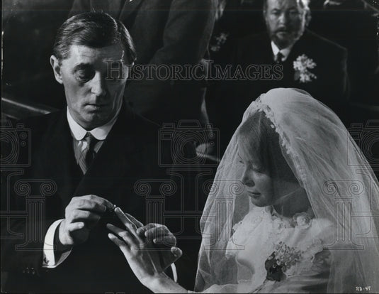1971 Press Photo Robert Mitchum & Sarah Miles in Ryan's Daughter - cvp40454- Historic Images
