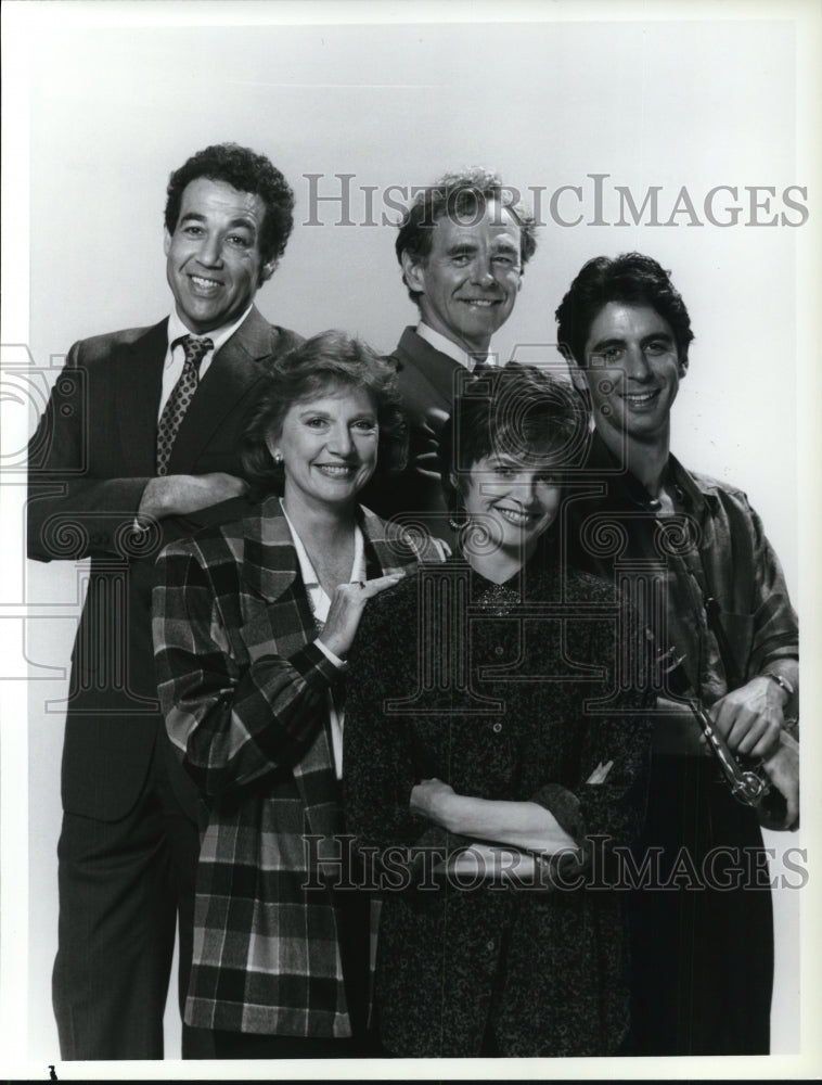 1987 Press Photo Blair Brown Allyn Ann McLerie James Greene on Molly Dodd- Historic Images