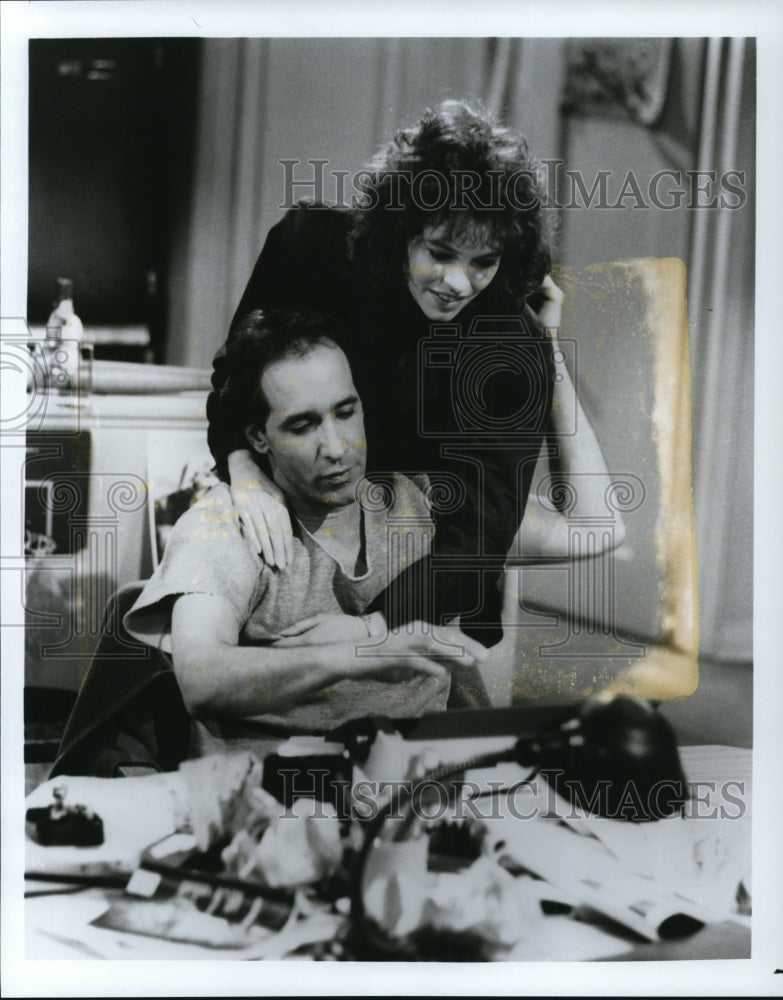 Undated Press Photo Matthew Laurance and Mary Page Keller star in Duet TV show- Historic Images