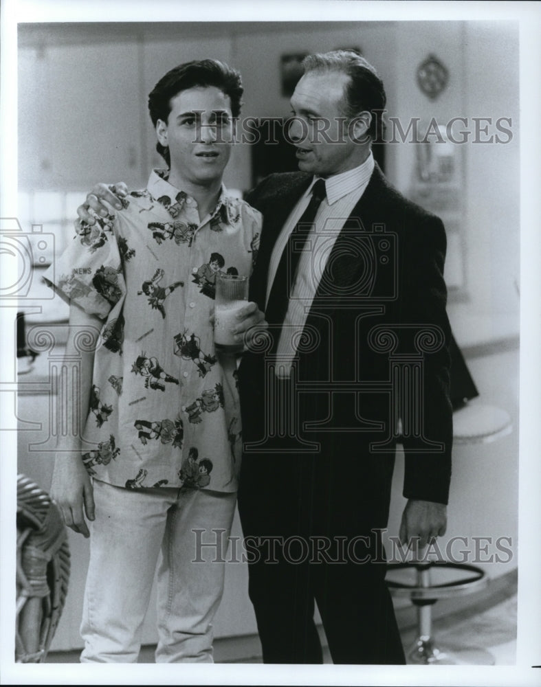 Press Photo Hector Elizondo Evan Richards in Down and Out in Beverly Hills- Historic Images